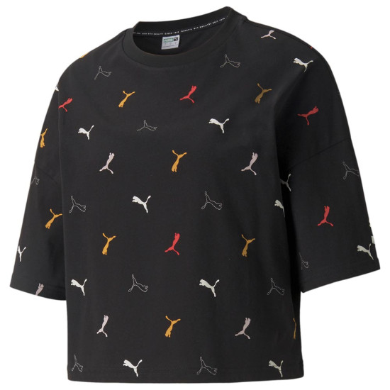 Puma Γυναικεία κοντομάνικη μπλούζα Classics Graphics Puma Γυναικεία κοντομάνικη μπλούζα Classics Graphics